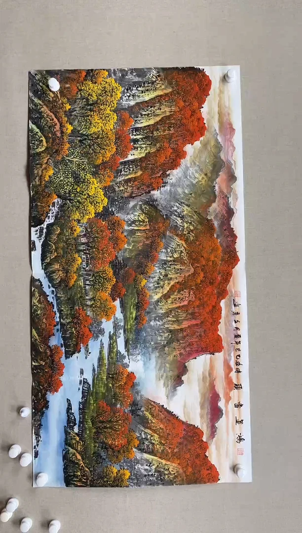 国画138*68 吴立勇吴立勇吴立勇吴立勇吴立勇