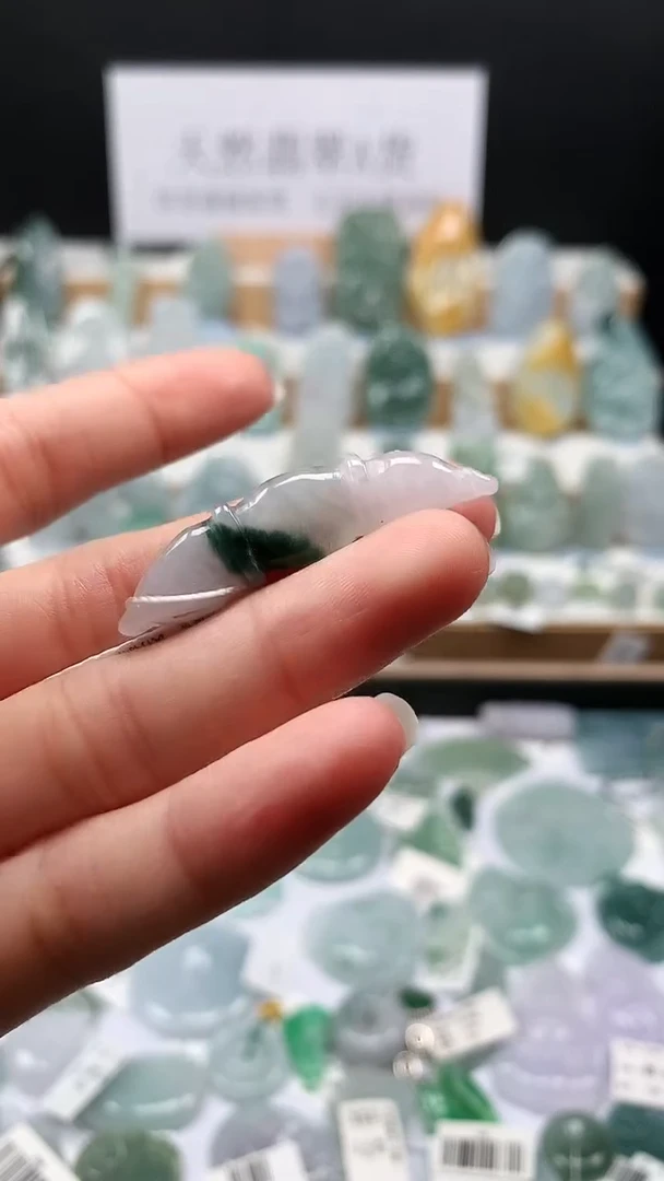 吊坠(不含链)未镶嵌翡翠39藕节手牌