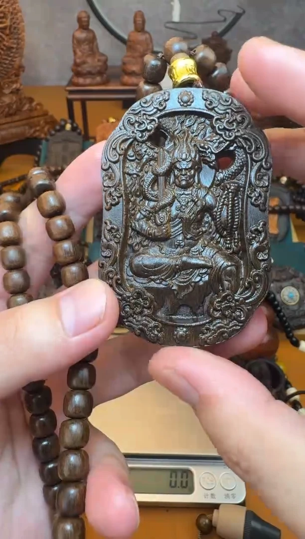 贡木吊坠《巴布亚贡木》5/7镂空不动明王