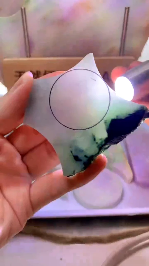 翡翠散珠翡翠散珠裸石天然缅甸翡翠A货614