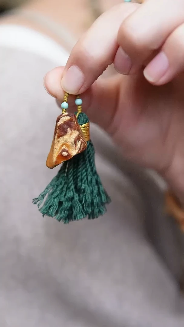 裸石琥珀未镶嵌蜜蜡滴流