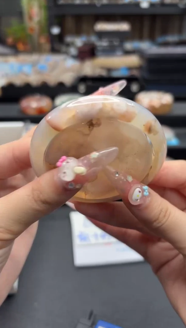 未镶嵌手镯石英质玉38(58圈赠送镯心)