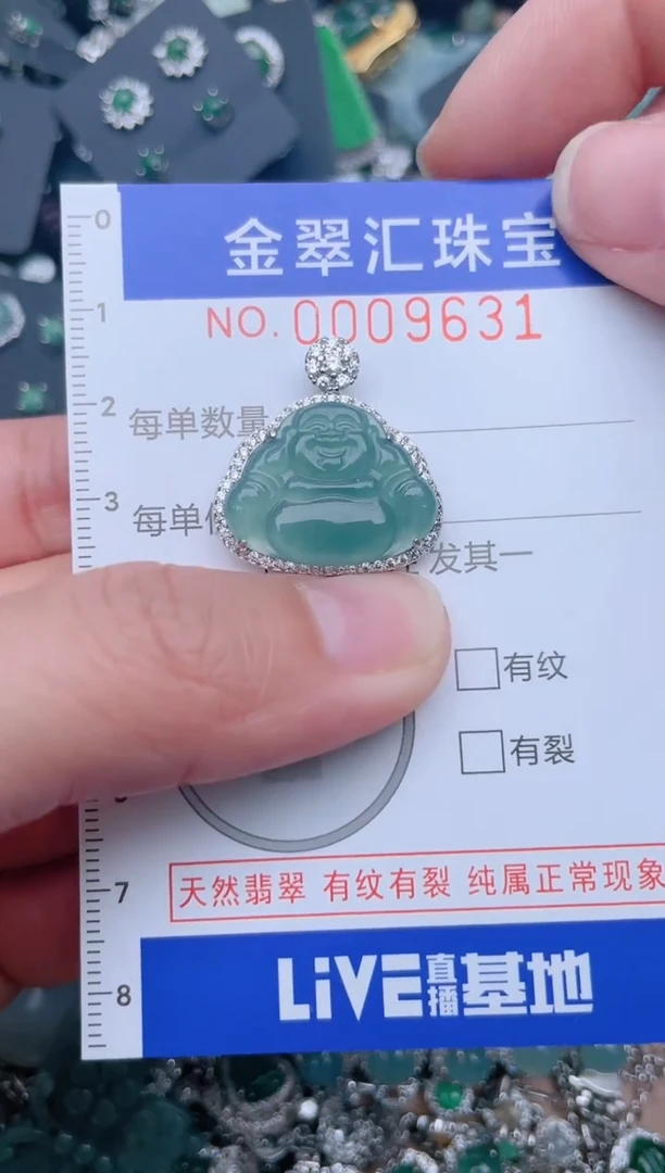 【闪购商品】翡翠颈饰未镶嵌9631.......1