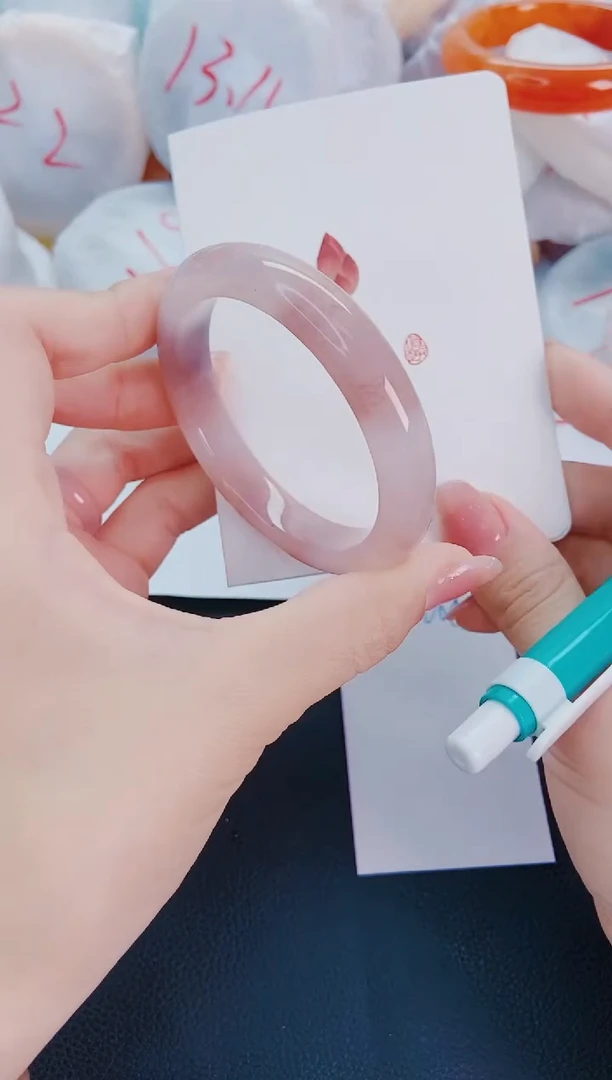 石英质玉手镯未镶嵌N68-55-56