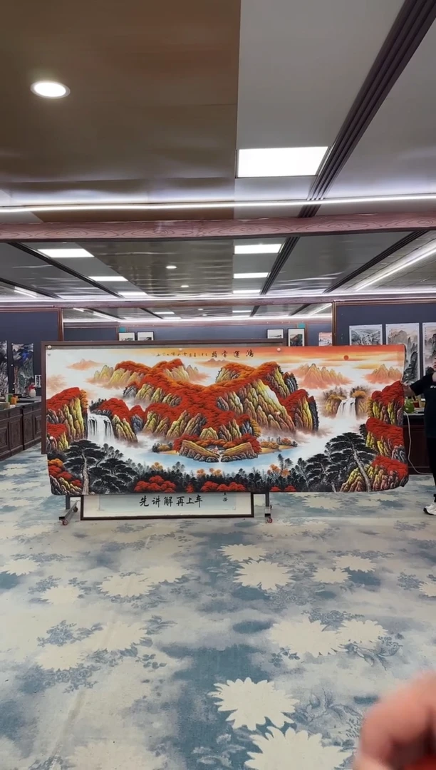 国画W-刘雪红-大丈二-山水国画