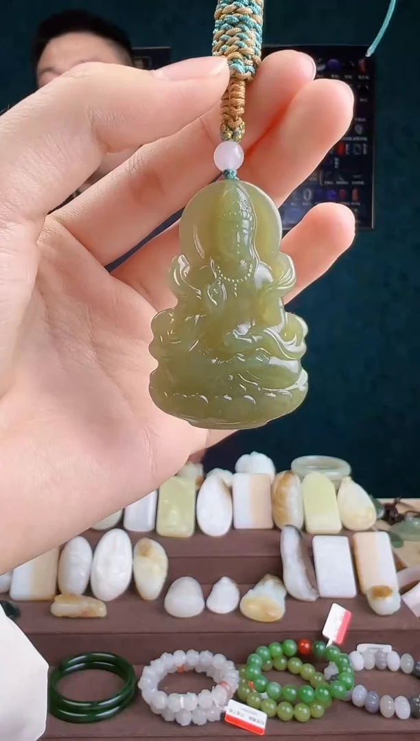 【闪购商品】和田玉颈饰未镶嵌ZZ 拍一发一 多样性发货