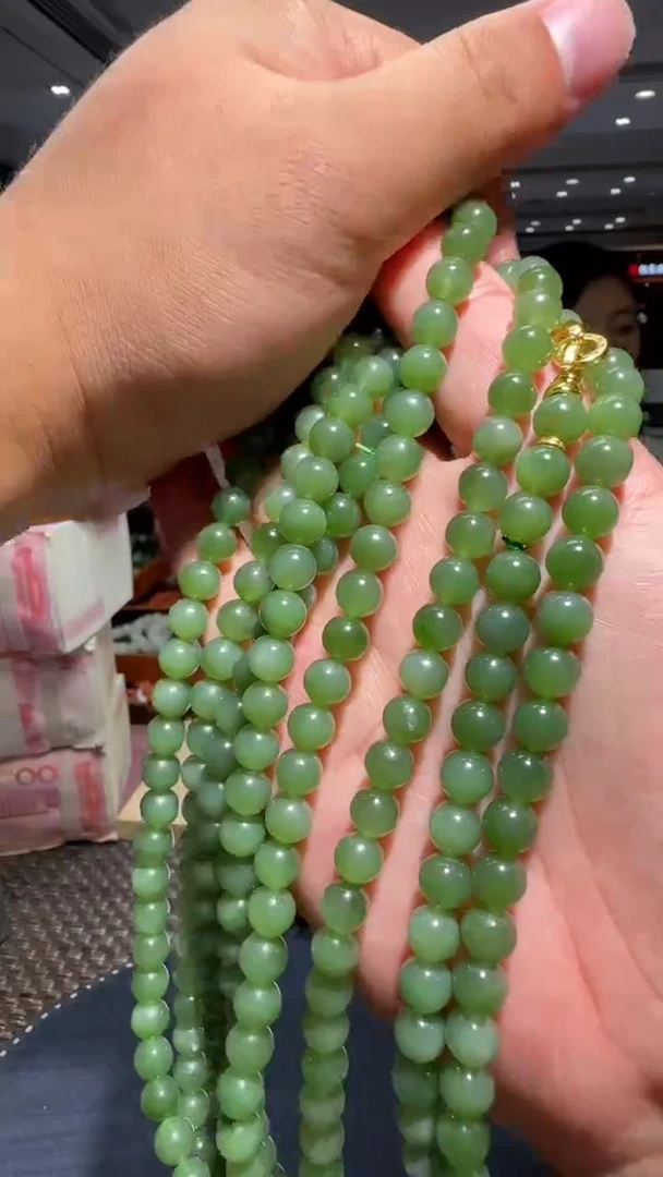 和田玉未镶嵌项链【钰725】34 7023多样性发其一