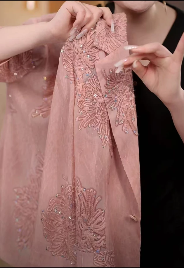 hh-绣花夏季薄款短外套西装W52J35857