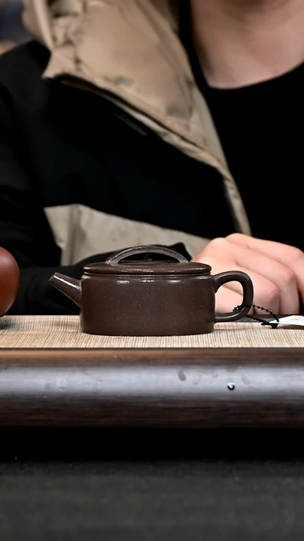 【闪购商品】紫砂茶壶EF15693 汉瓦 天青