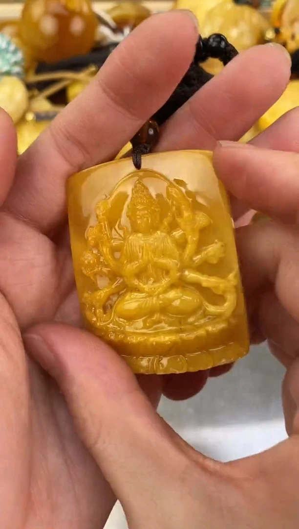 裸石琥珀未镶嵌天然琥珀蜜蜡