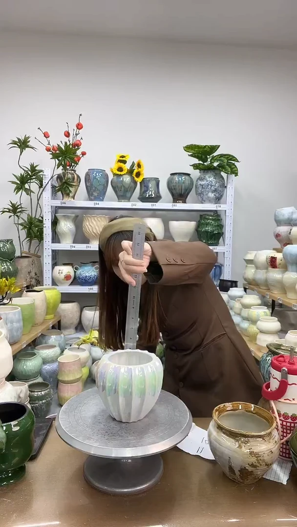 11.23陶瓷花盆直播链接高.  14   口11