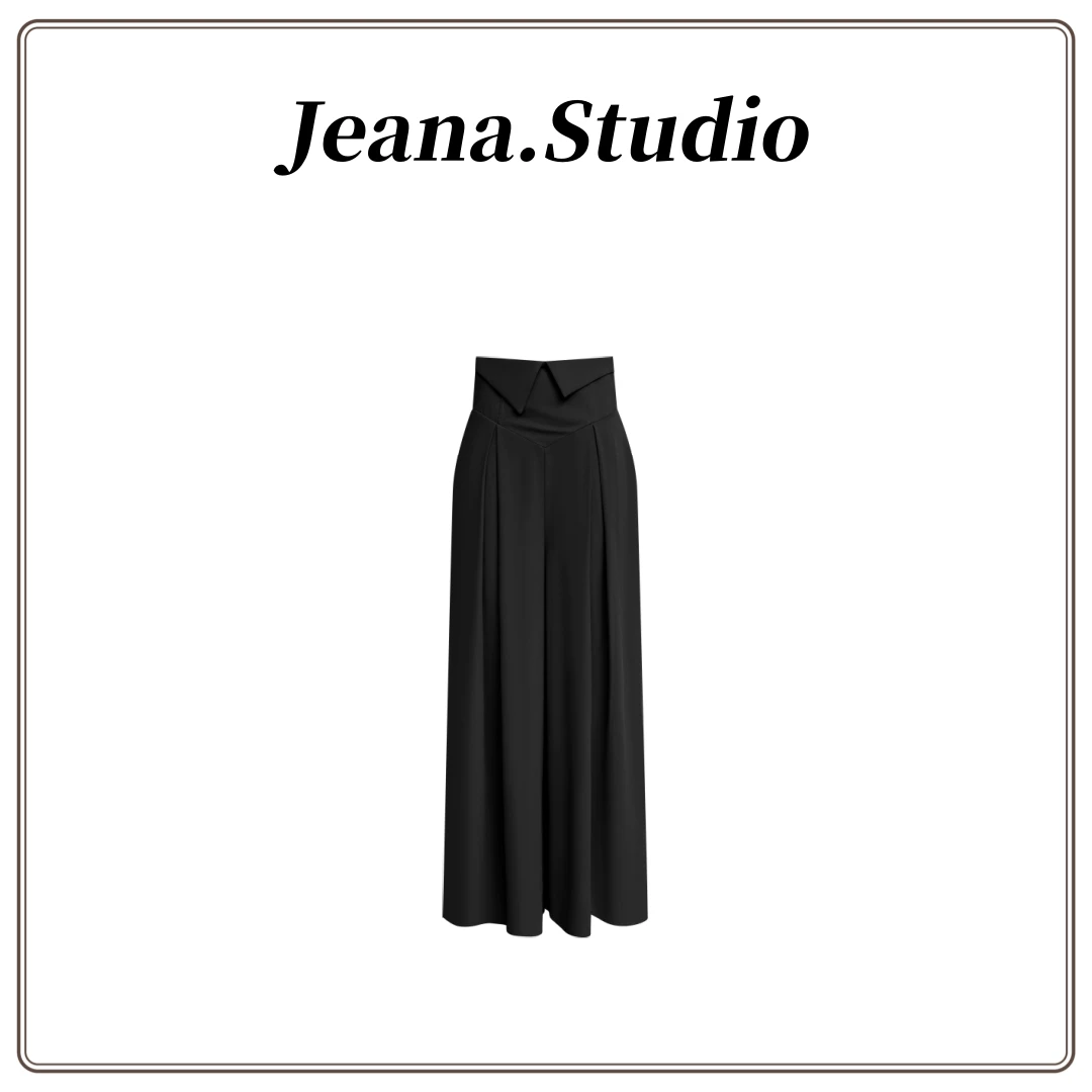 【Jeana.Studio】原创设计阔腿大甩纱纱裤休闲裤