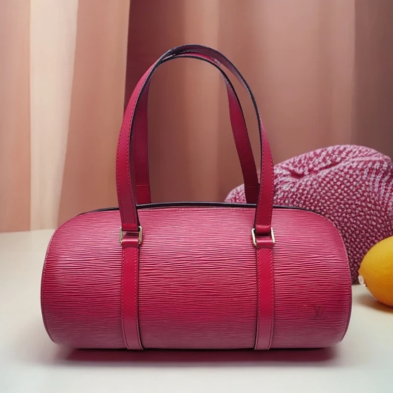 95新 LouisVuitton/路易威登 水波纹圆筒包1236 5042