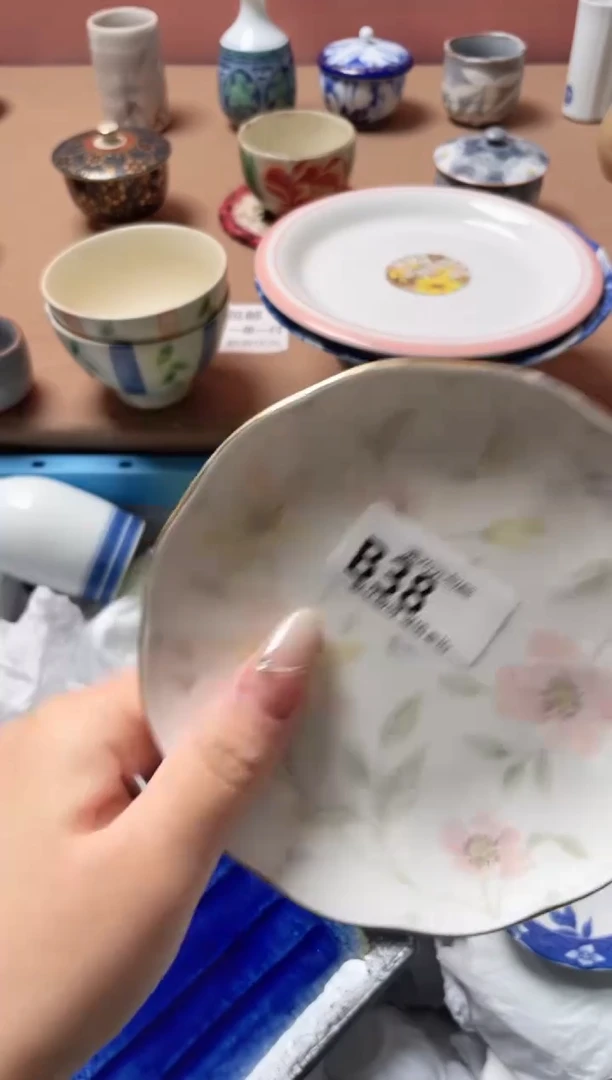 瓷片飘***影瓷器瓷器B38