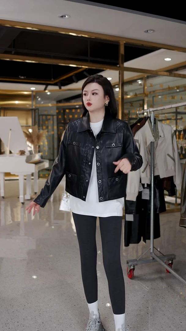 海宁真皮绵羊皮皮衣/