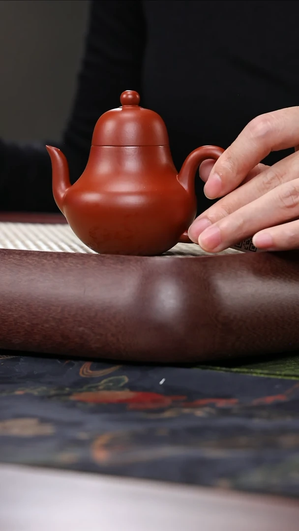 茶壶紫砂HH 精品紫砂壶 赵庄朱泥 思婷 100cc