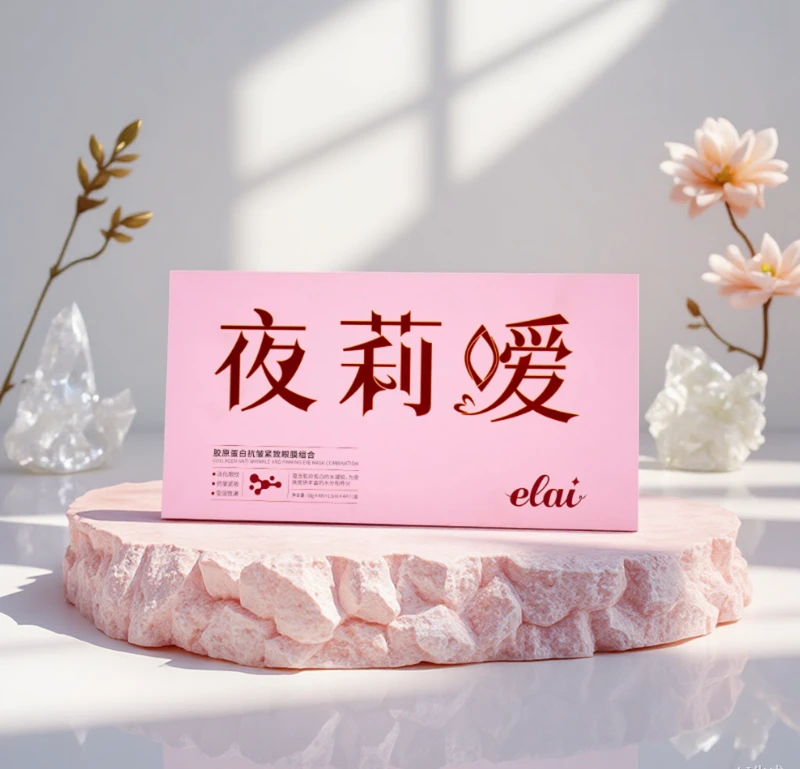 夜莉嗳胶原蛋白抗皱紧致眼膜+夜莉嗳皱紧致眼部精华液