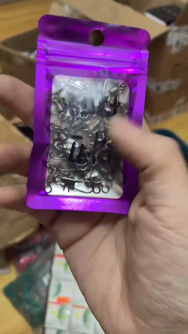 别针压花八字环  20g