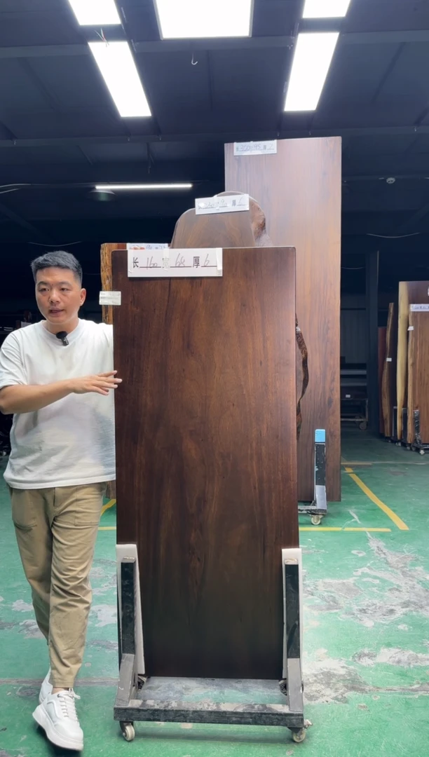 核桃木/黑胡桃（胡桃木）乌金木大板桌160*68*6cm