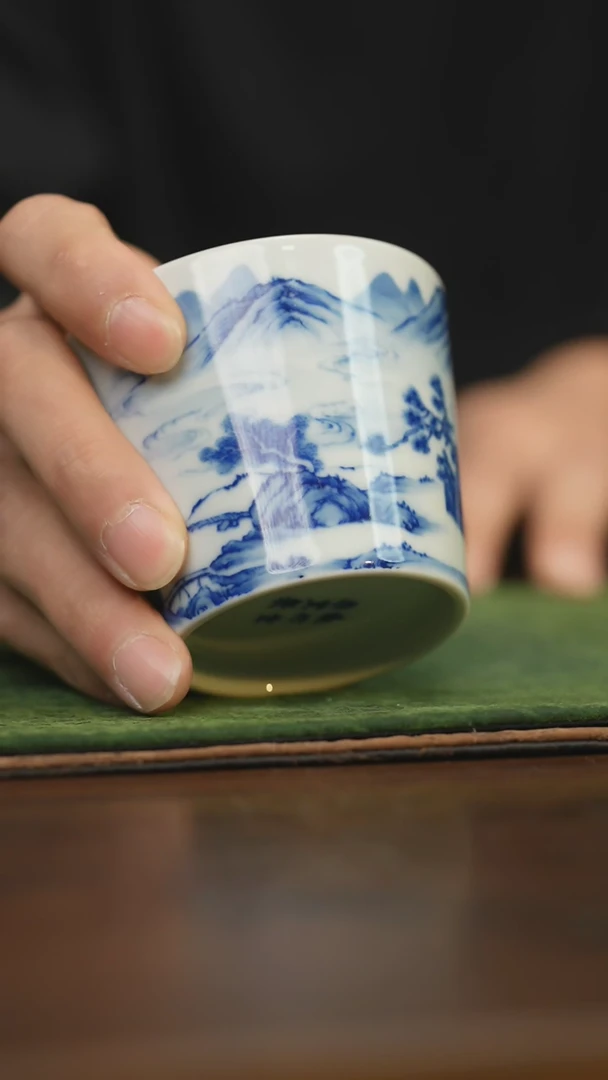 【闪购商品】杯柴窑青花破价福利