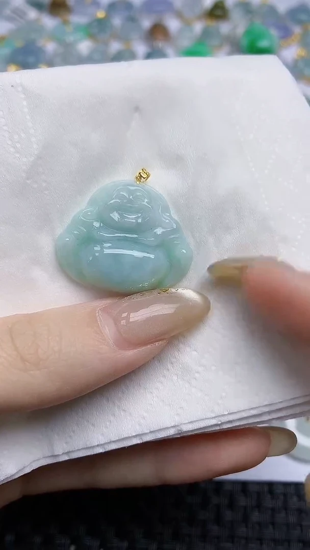 【闪购商品】翡翠颈饰未镶嵌天然A货翡翠