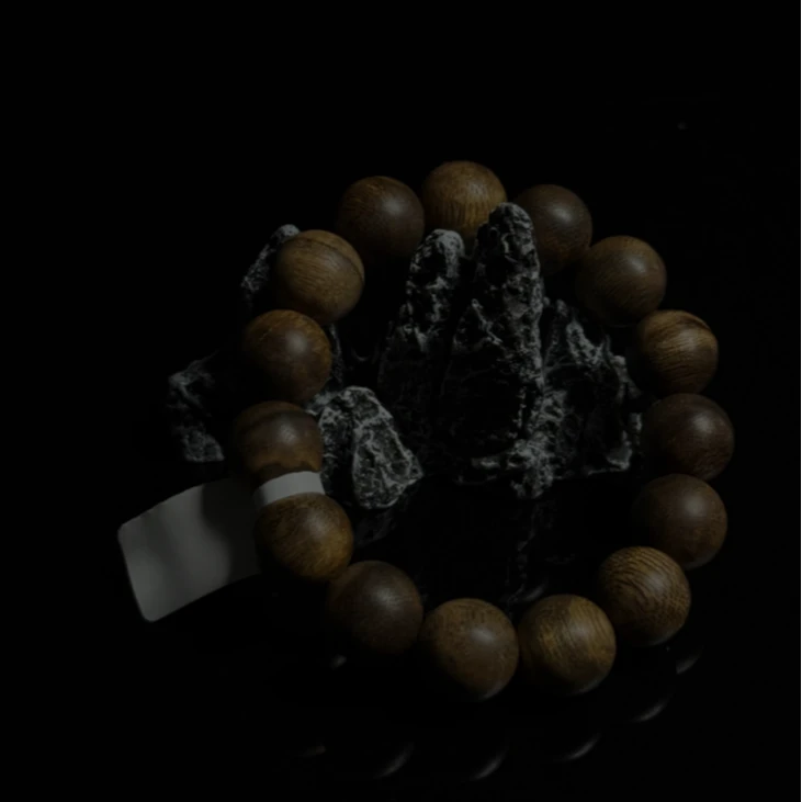 Y16.沉香【越南富森红土蛇纹单圈】14mm-收藏级-M698655170-1