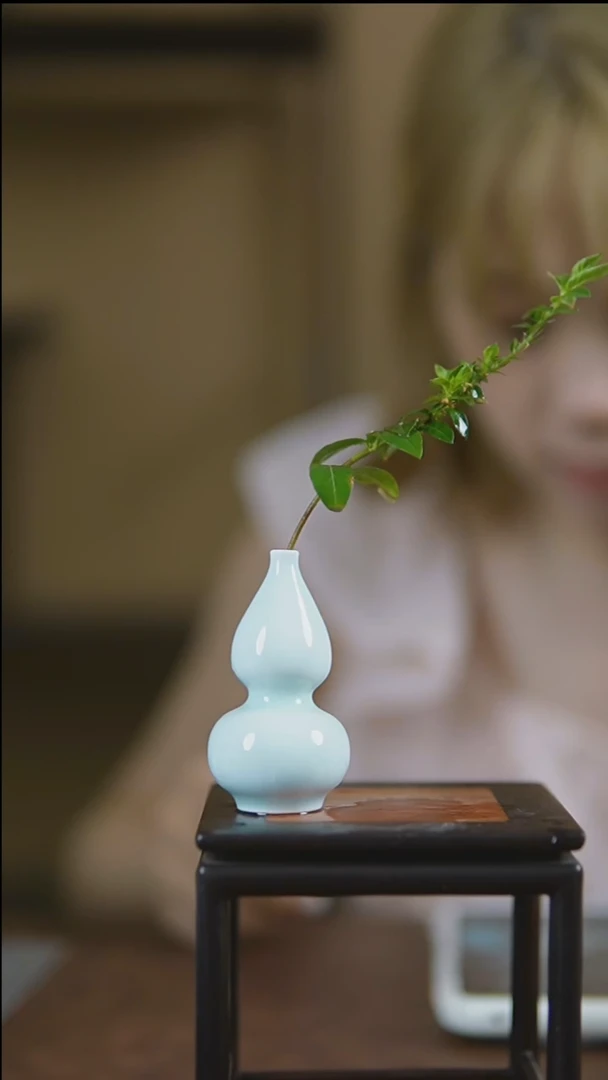 摆件景德镇手工陶瓷花瓶71