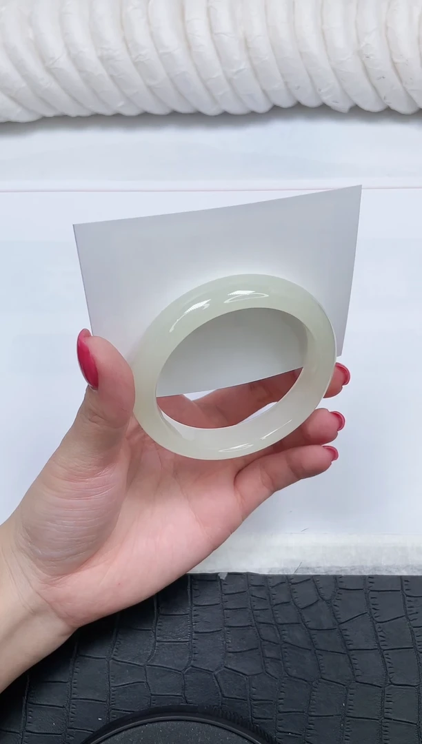 未镶嵌手镯石英质玉57-57.8