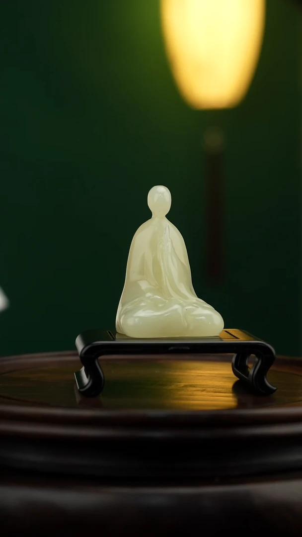 玉【无相佛】天然玉石摆件