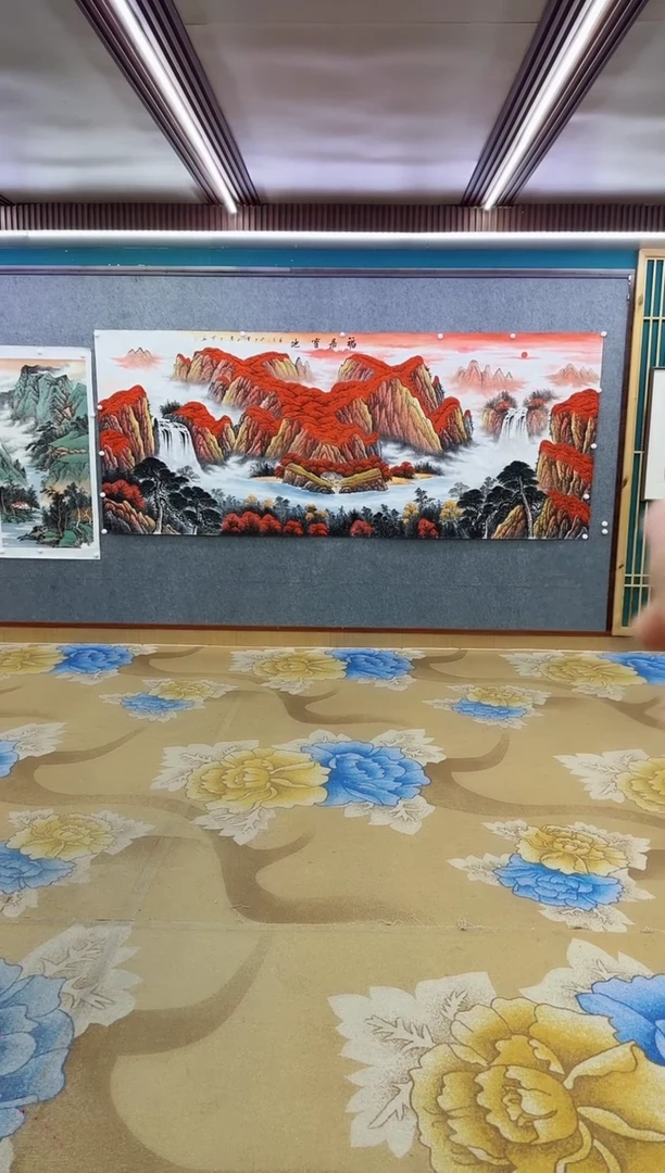 【闪购商品】绘画绘画Y-刘雪红-大丈二-山水画