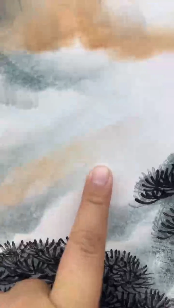 国画卞增林国画4平尺泼彩泼墨题材（斗方）xuri