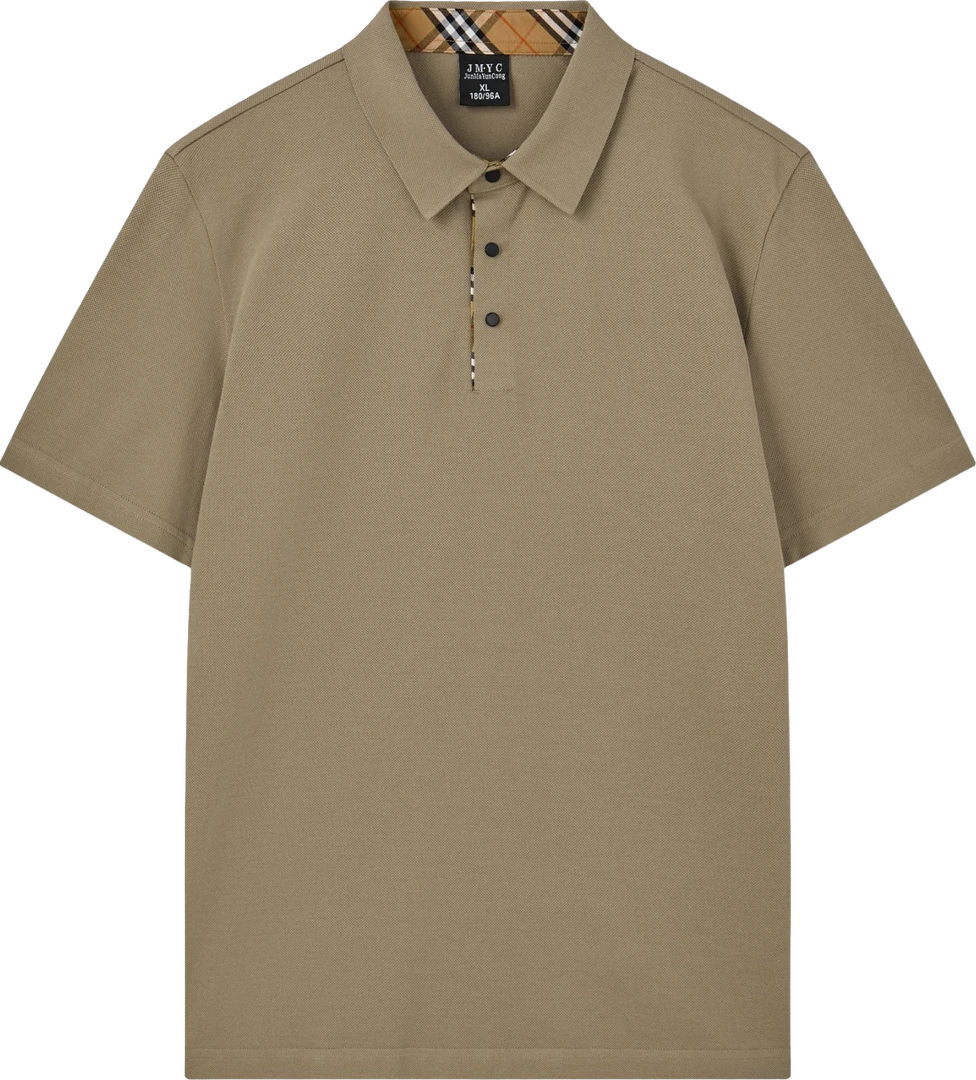 男夏季短袖Polo衫纯棉POLO衫polo针织半袖商务运动男子开胸翻领