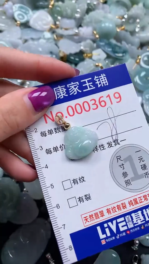 颈饰未镶嵌翡翠3619