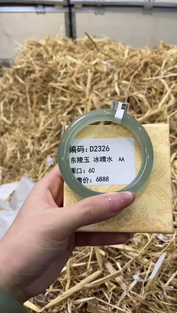 未镶嵌手镯石英质玉D2326