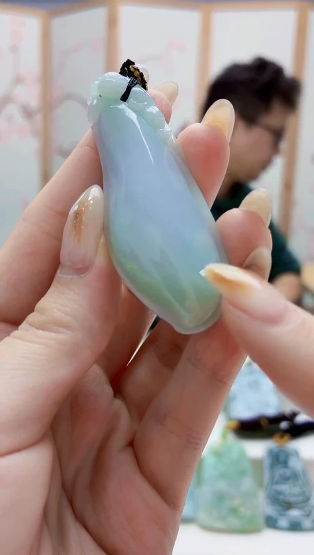 未镶嵌定制翡翠5175jw-毛货挂件17