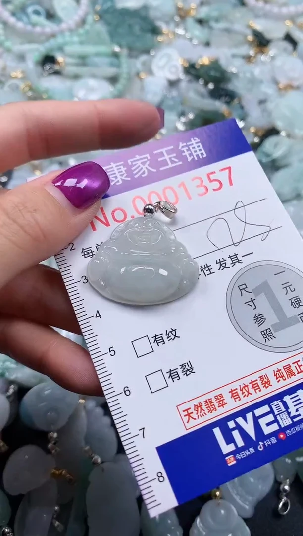 颈饰未镶嵌翡翠1357