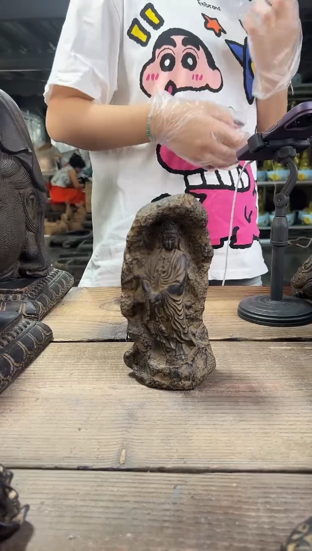 陶土【火山泥】普慈观音