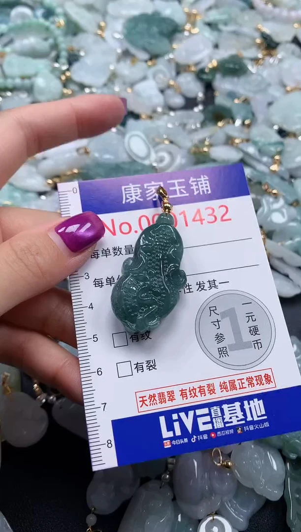 颈饰未镶嵌翡翠1432