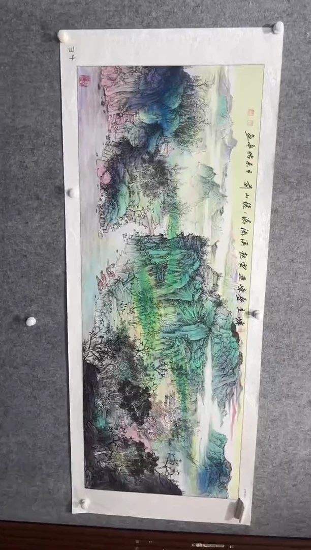 国画张传亭老师的作品