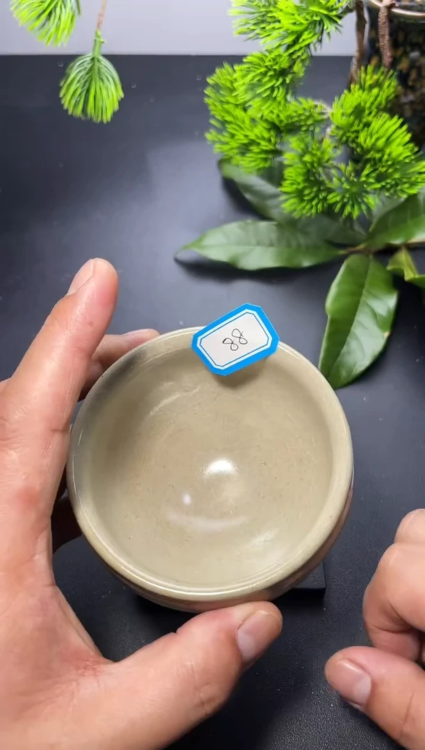 茶盏88（微瑕）叶紫建盏