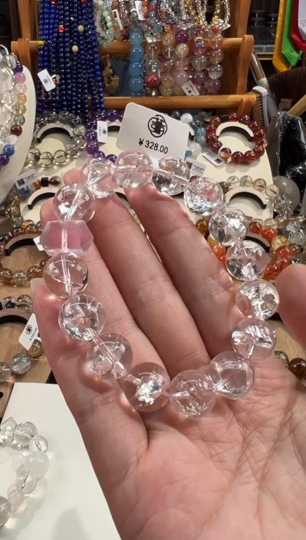 合金手链水晶哒****哒哒哒哒哒 定制款 天然水晶默认微瑕