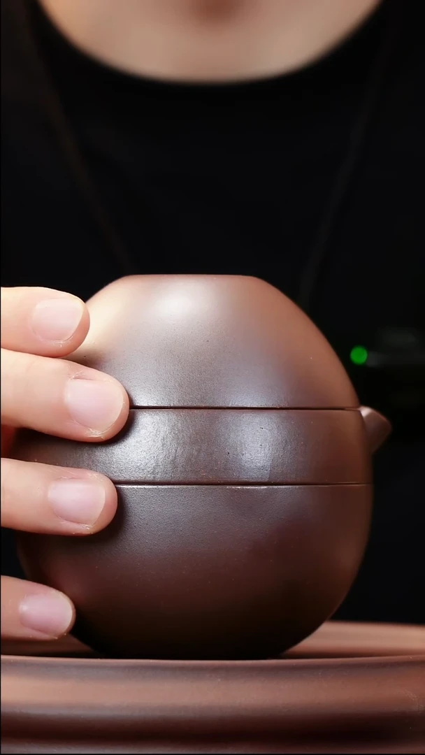 茶杯紫砂旅行装龙血砂壶