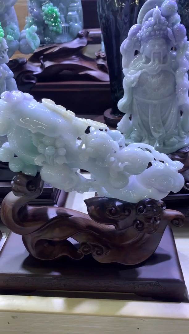 未镶嵌挂件翡翠用****3翡翠摆件
