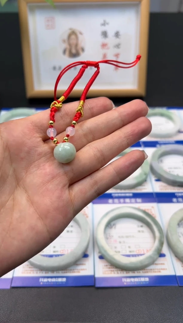 未镶嵌手绳翡翠G998T0919045-多样性发一