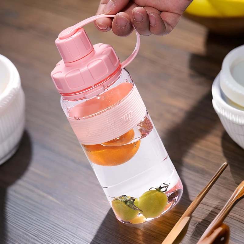 塑料大容量水杯太空杯运动水壶健身水桶吨桶吨新款加厚耐热杯子