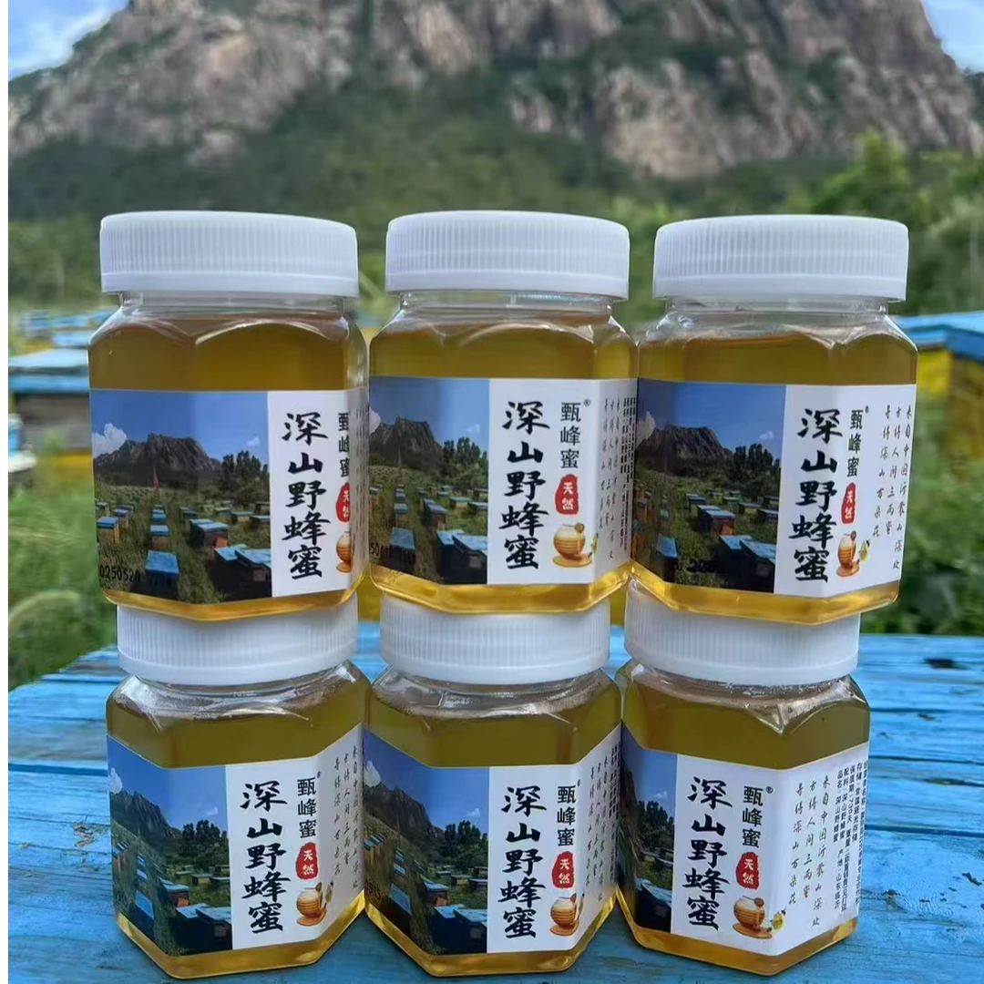 沂蒙山 野山花蜜 天然成熟蜜 228克*6瓶  ZJ