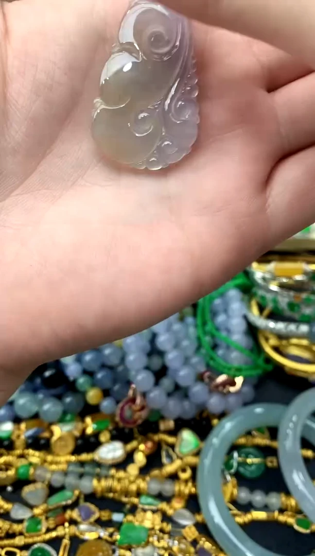 颈饰未镶嵌翡翠155-中国好珍宝
