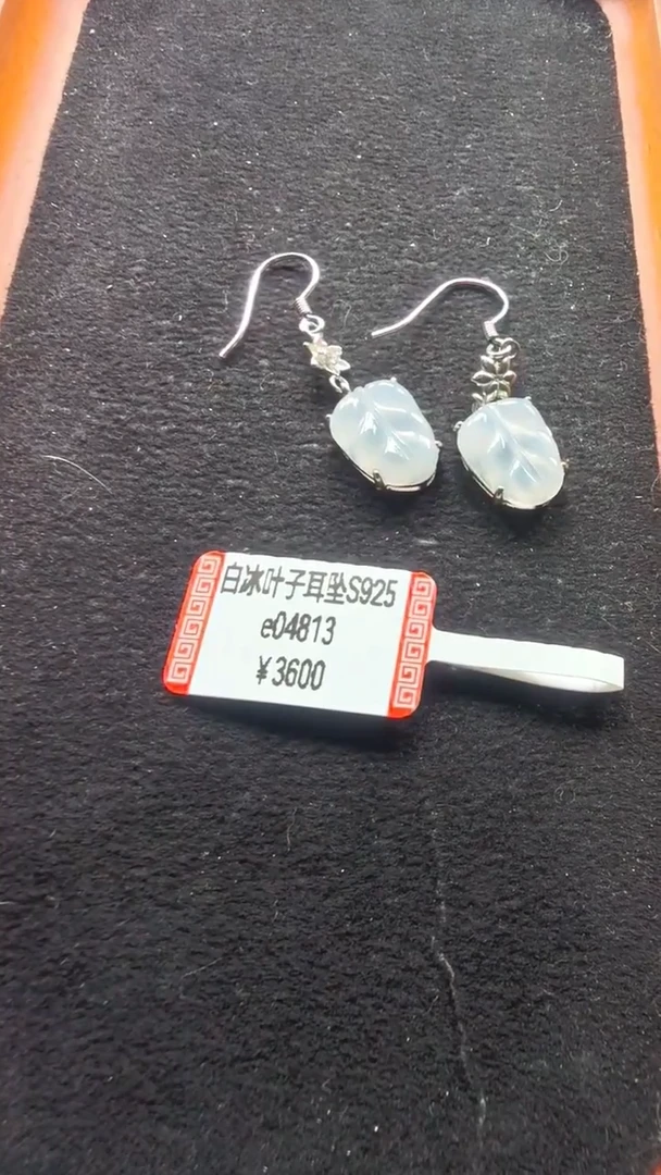 未镶嵌翡翠耳饰e04813-耳坠