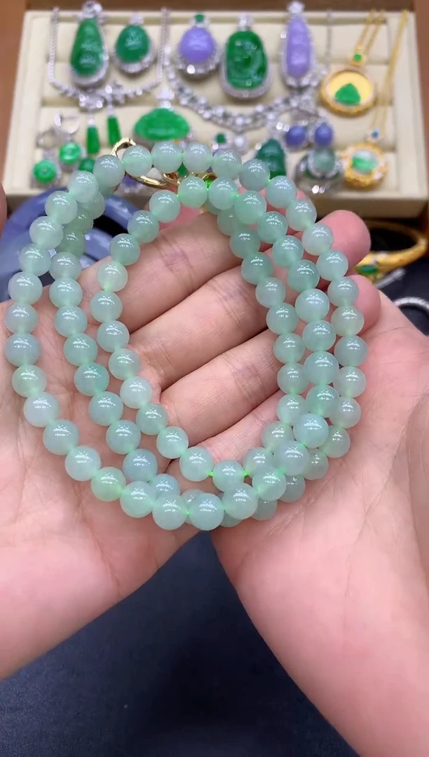 颈饰未镶嵌翡翠62-中国好珍宝