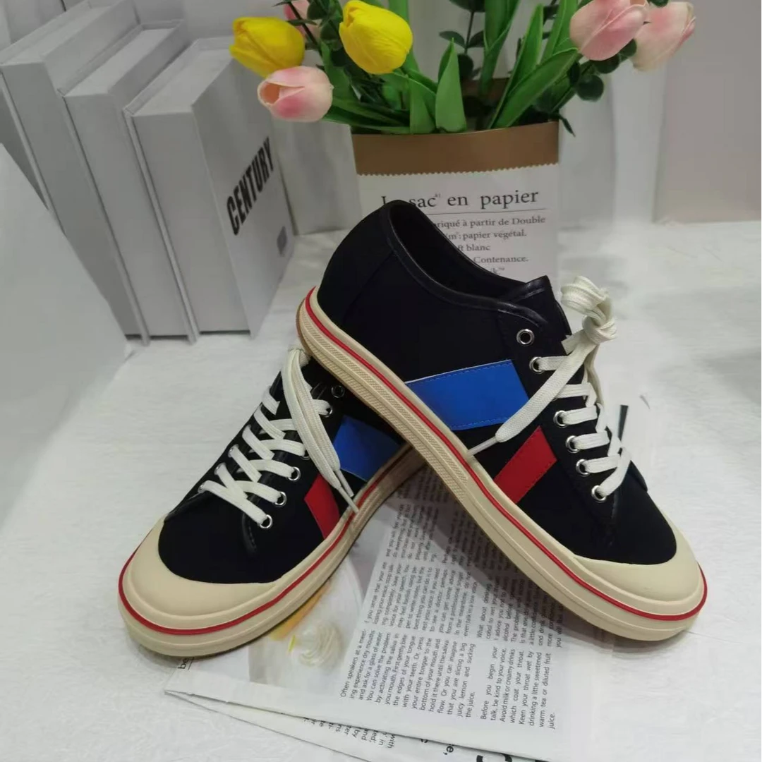 真皮厚底帆布鞋运动鞋潮流高帮女外穿百搭休闲运动板鞋时尚小白鞋